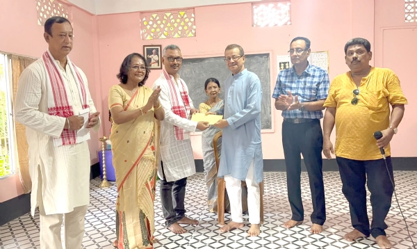 জ্যোতি কলা কেন্দ্ৰ সংগীত মহাবিদ্যালয়ত গুৱাহাটীৰ সংগীত সত্ৰ  ৰ প্ৰতিনিধি দল
