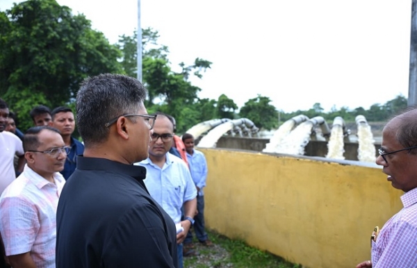মন্ত্ৰী পীযুষ হাজৰীকাৰ হাতীয়ামুখ জলসিঞ্চন প্ৰকল্প পৰিদৰ্শন মন্ত্ৰী পীযুষ হাজৰীকাৰ হাতীয়ামুখ জলসিঞ্চন প্ৰকল্প পৰিদৰ্শন