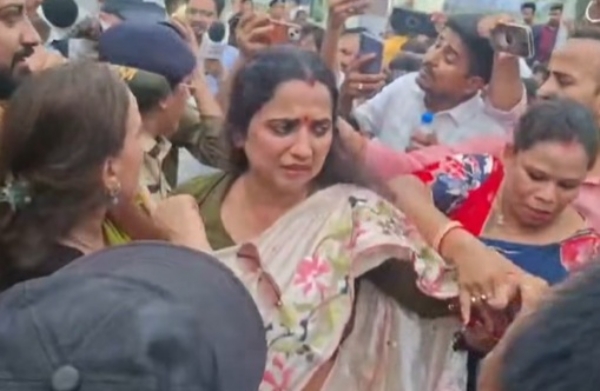 बांकीपुर से जेजेडी उम्मीदवार वीणा मानवी गिरफ्तार