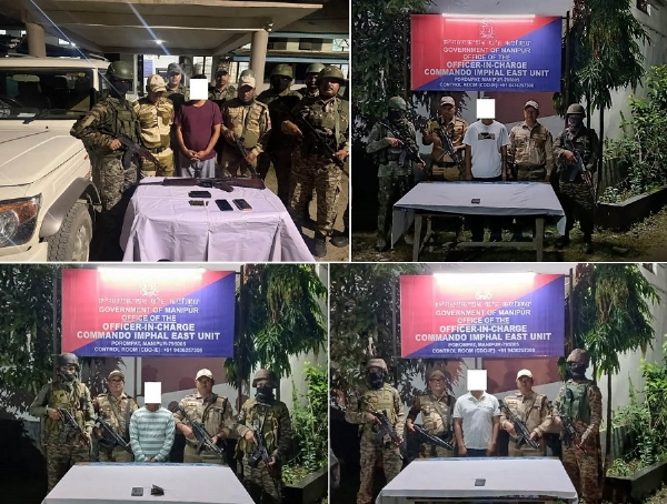 Images Related to the Manipur Operations.
