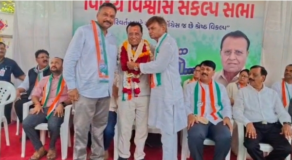 कांग्रेस उम्मीदवार भीखाभाई रबारी