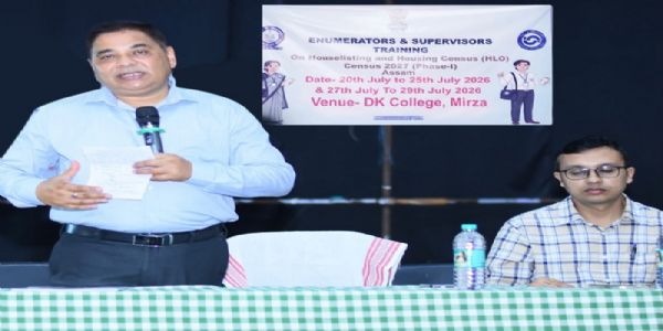 লোকপিয়ল ২০২৭ কামৰূপত আৰম্ভ, গণনাকাৰী আৰু তত্বাৱধায়কৰ বাবে প্ৰশিক্ষণ