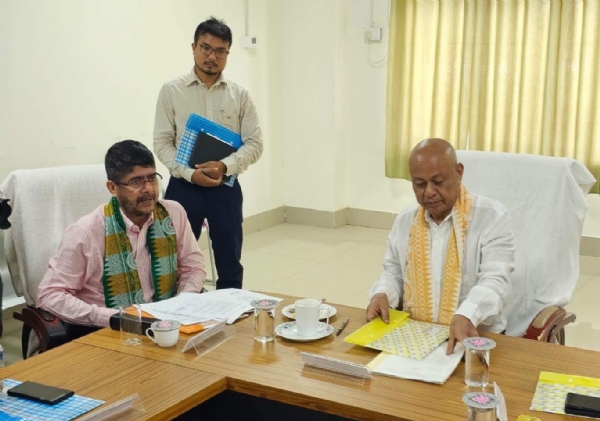 বিটিচি প্ৰধান হাগ্ৰামা মহিলাৰীৰ অধ্যক্ষতাত KMCH-ৰ পৰিচালনা পৰিষদৰ প্ৰথম বৈঠক অনুষ্ঠিত