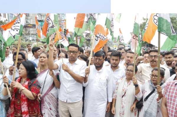 কেন্দ্ৰীয় শিক্ষা মন্ত্ৰী ধৰ্মেন্দ্ৰ প্ৰধানৰ তাৎক্ষণিক পদত্যাগৰ দাবীত প্ৰদেশ কংগ্ৰেছৰ প্ৰতিবাদী সমদল কেন্দ্ৰীয় শিক্ষা মন্ত্ৰী ধৰ্মেন্দ্ৰ প্ৰধানৰ তাৎক্ষণিক পদত্যাগৰ দাবীত প্ৰদেশ কংগ্ৰেছৰ প্ৰতিবাদী সমদল
