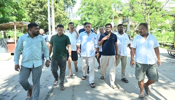 বানত ক্ষতিগ্ৰস্ত ছাত্ৰ-ছাত্ৰী, যুৱক যুৱতী সকলৰ নথিপত্ৰ  পুনৰ প্ৰস্তুত কৰাত সহায় কৰিবলৈ যুৱ মৰ্চাৰ বিষয় ববীয়াক পৰামৰ্শ মন্ত্রী বিমল বড়াৰ