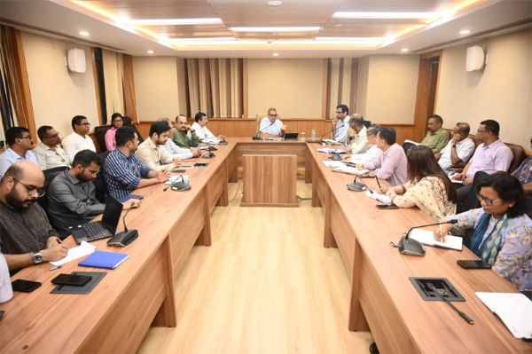 গুৱাহাটীৰ বান পৰিস্থিতি আৰু কৃত্ৰিম বান প্ৰতিৰোধ সম্পৰ্কীয় পৰ্যালোচনা সভা