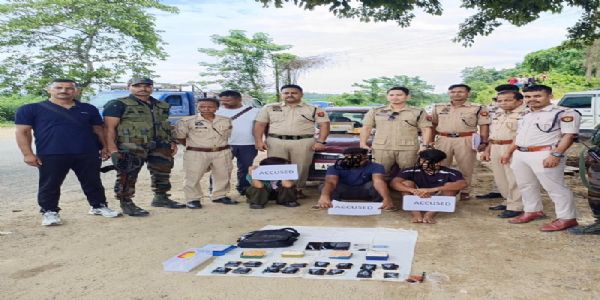 কাছাৰত ৮ হাজাৰ য়াবা টেবলেট আৰু সন্দেহযুক্ত হেৰ’ইনসহ তিনিজনক আটক