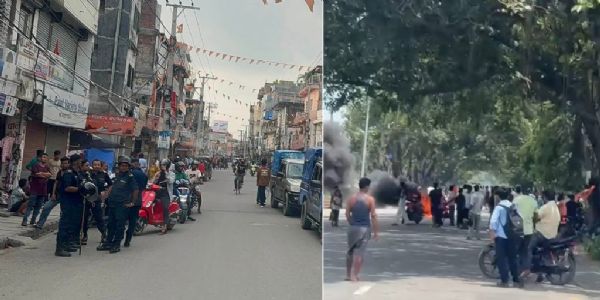 নেপালঃ সুনছাৰী কাণ্ডৰ দ্বিতীয় দিনলৈ প্ৰতিবাদ অব্যাহত, ঘাইপথ অৱৰোধ, কেইবাটাও অঞ্চলত সান্ধ্য আইন বলবৎ
