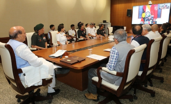 केंद्रीय रक्षा मंत्री राजनाथ सिंह