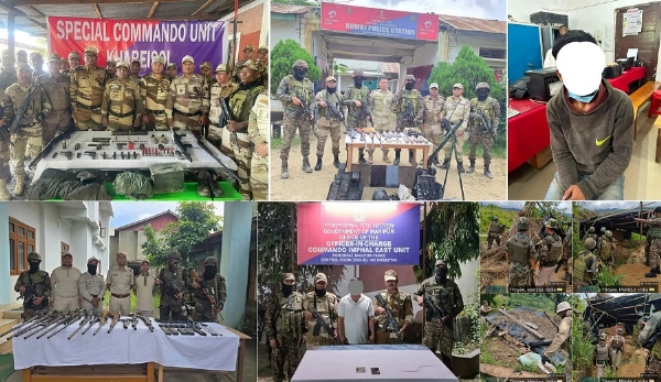 Images of the Manipur Operations.