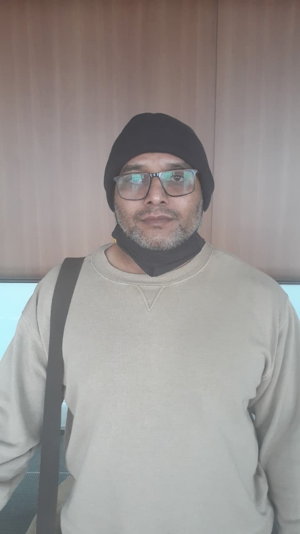 फिजी से भारत लाया गया निवेश धोखाधड़ी का आरोपी राहुल शामराव कालोखे (फाइल फोटो)।