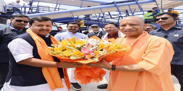 লক্ষ্ণৌত উপস্থিত বিজেপিৰ ৰাষ্ট্ৰীয় সভাপতি নীতিন নবীন, যোগীৰ আদৰণি