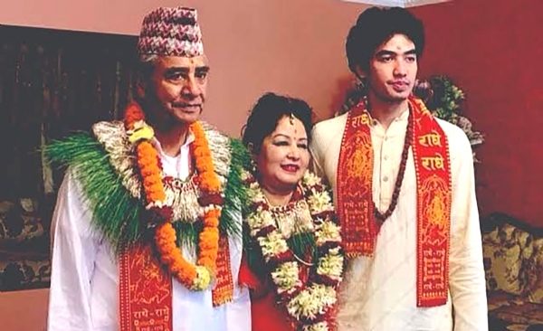 पूर्व प्रधानमंत्री शेर बहादुर देउवा और उनके पुत्र जयवीर देउवा