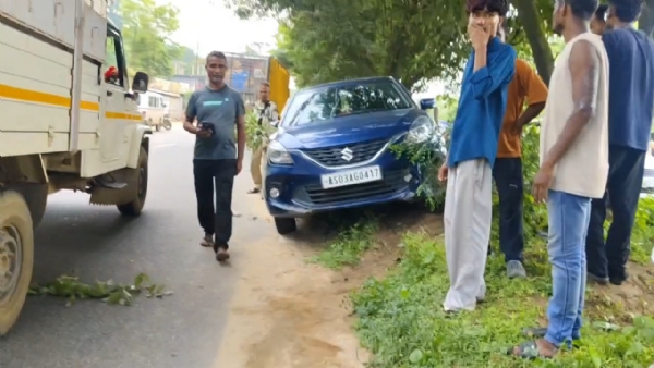 সোণাপুৰৰ চামতাত ভয়ংকৰ পথ দুৰ্ঘটনা
