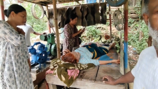 সোণাপুৰৰ চামতাত ভয়ংকৰ পথ দুৰ্ঘটনা