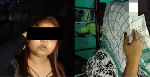 Image of the Woman Rescued After Being Held Captive in Guwahati for 11 Days.