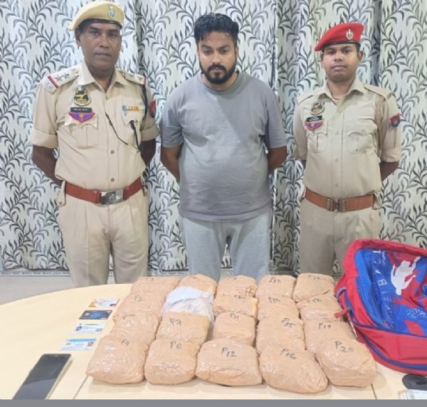 গুৱাহাটীত এছ টি এফৰ অভিযান, প্ৰায়  ৮০ কোটি টকাৰ ১০ কিলোগ্ৰামতকৈ অধিক সন্দেহযুক্ত হেৰ’ইন জব্দ, এজনক আটক