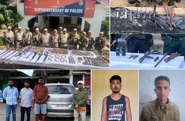 Images Related to the Manipur Operations.