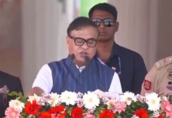 ৮০সংখ্যক স্বাধীনতা দিৱসত মুখ্যমন্ত্ৰী ড০ হিমন্ত বিশ্ব শৰ্মা