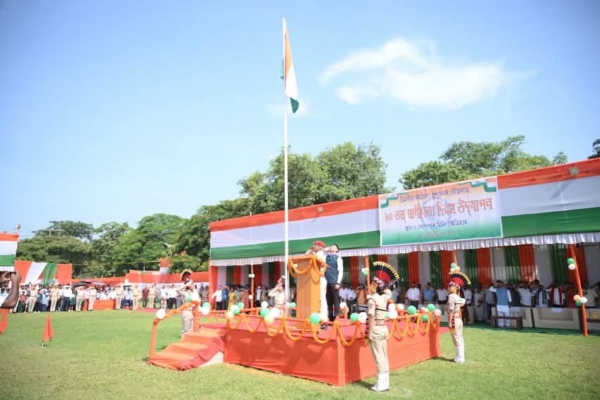 ডিমৰীয়া সমজিলাত ৮০ সংখ্যক স্বাধীনতা দিৱস উদযাপন