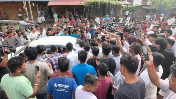 যোৰাবাটত তৃতীয় দিনাও উত্তপ্ত পৰিস্থিতি