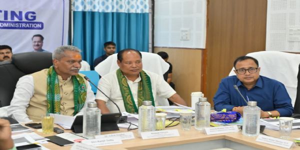 ঢেকীয়াজুলিত বন অধিকাৰ আইন, ২০০৬ আৰু অন্যান্য বিভাগীয় আঁচনিসমূহৰ ৰূপায়ণ সন্দৰ্ভত অভিভাৱক মন্ত্ৰী বিশ্বজিৎ দৈমাৰীৰ পৌৰোহিত্যত পৰ্যালোচনা বৈঠক