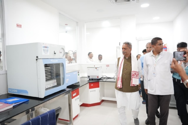 মন্ত্ৰী অশোক সিংহলৰ উজনি অসম ভ্ৰমণ