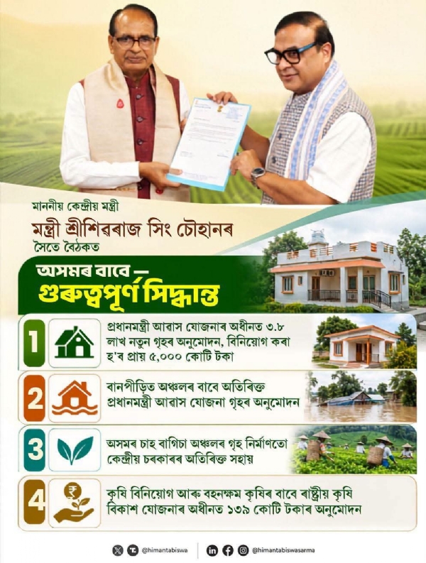 The Illustration shared by Assam CM Dr Himanta Biswa Sarma.