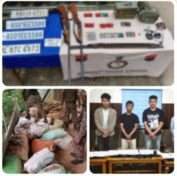 The images Shared by Manipur Police.