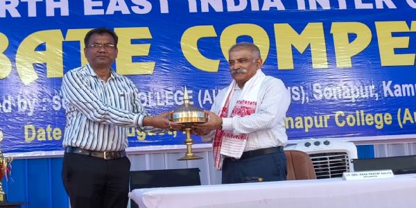 সোণাপুৰ কলেজত উত্তৰ পূব ভাৰত তৰ্ক প্ৰতিযোগিতা সম্পন্ন