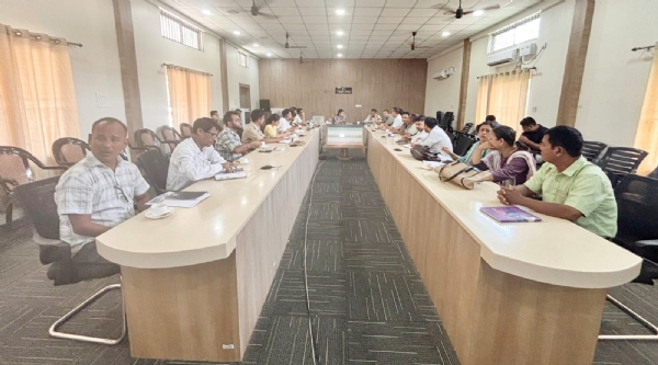 তামুলপুৰত জিলা পথ সুৰক্ষা সমিতিৰ বৈঠক।
