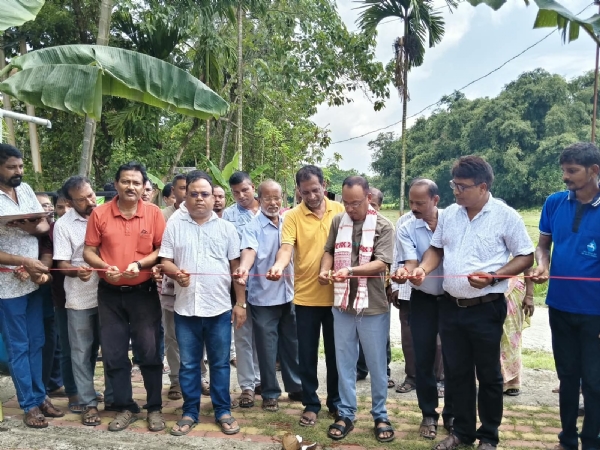 পচাগড় ৰামকৃষ্ণপাৰাত পাইপযোগে খোৱা পানী যোগান আঁচনি উদ্বোধন