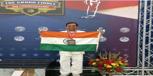 মেহছানাৰ ভাগ্যেশ কুমাৰৰ আমেৰিকা যুক্তৰাষ্ট্ৰৰ আন্তঃৰাষ্ট্ৰীয় ব্ৰাজিলিয়ান জি-জিতছু প্ৰতিযোগিতাত ব্ৰঞ্জৰ পদক লাভ