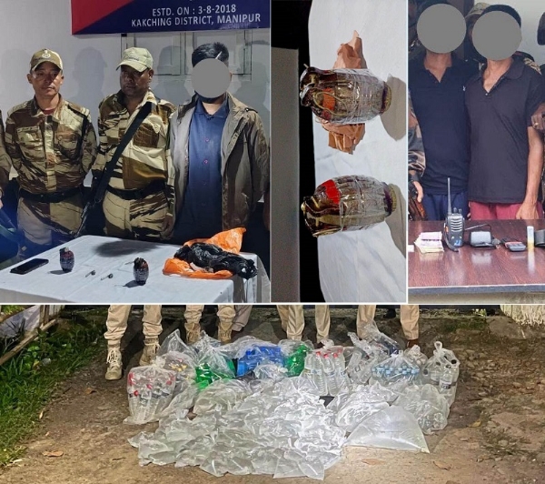 Images Related to the Manipur Operations.