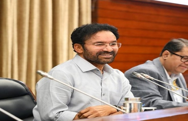 कोयला मंत्रालय से जुड़ी सांसदों की सलाहकार समिति की बैठक को संबोधित करते जी. किशन रेड्डी