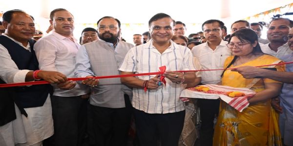 যোৰহাট জিলা আয়ুক্তৰ নৱনিৰ্মিত সংহত কাৰ্যালয় ভৱন উদ্বোধন মুখ্যমন্ত্ৰীৰ