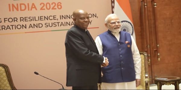 প্ৰধানমন্ত্ৰী মোদীৰ নাইজেৰিয়া, দক্ষিণ আফ্ৰিকা, বুৰুণ্ডিৰ শীৰ্ষ নেতাৰ সৈতে দ্বিপাক্ষিক বৈঠক