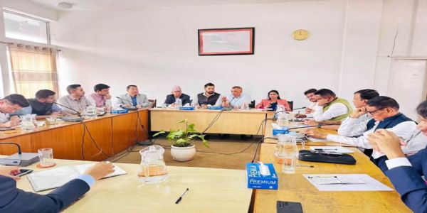 সৰ্বদলীয় বৈঠকত নেপালৰ বানপানীৰ পিছত সাহায্য আৰু পুনৰ নিৰ্মাণৰ প্ৰচেষ্টাৰ পৰ্যালোচনা