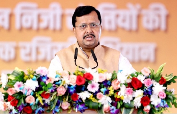 इंदौर में सेवा-संकल्प अभियान के शुभारंभ कार्यक्रम को संबोधित करते हुए भाजपा अध्यक्ष नवीन