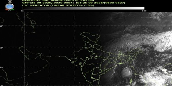 অৰ্ণব ঘূৰ্ণীবতাহৰ প্ৰকোপ হ্ৰাস, আজি ২২খন ৰাজ্যত বৰষুণৰ পূৰ্বানুমান