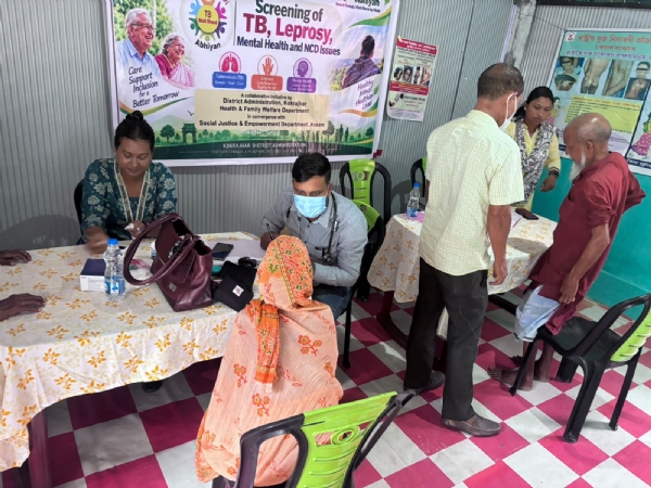 কোকৰাঝাৰত সেৱা সংকল্প অভিযানৰ অধীনত বৃদ্ধসকলৰ বাবে একত্ৰিত স্বাস্থ্য পৰীক্ষা শিবিৰ