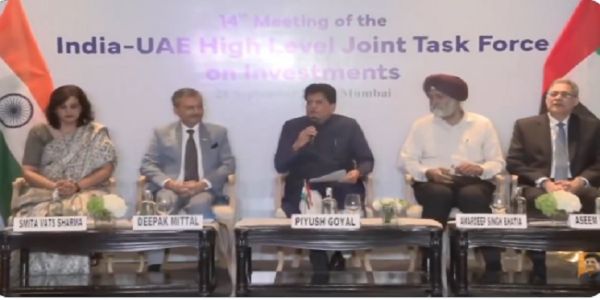 ইউ এ ই বিনিয়োগকাৰীৰ বাবে ভাৰতৰ বহু খণ্ডত সুযোগঃ পীয়ুষ গোৱেল
