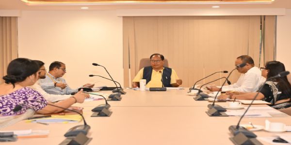 খিলঞ্জীয়া আৰু জনজাতীয় বিশ্বাস আৰু সংস্কৃতি বিভাগৰ বিভাগীয় পৰ্যালোচনা সভা অনুষ্ঠিত