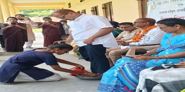 প্ৰজ্ঞাৰ উদ্যোগত গুৰুপূজন অনুষ্ঠান