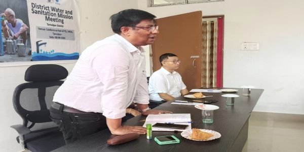 তামুলপুৰত জিলা জল আৰু অনাময় অভিযানৰ বৈঠক অনুষ্ঠিত
